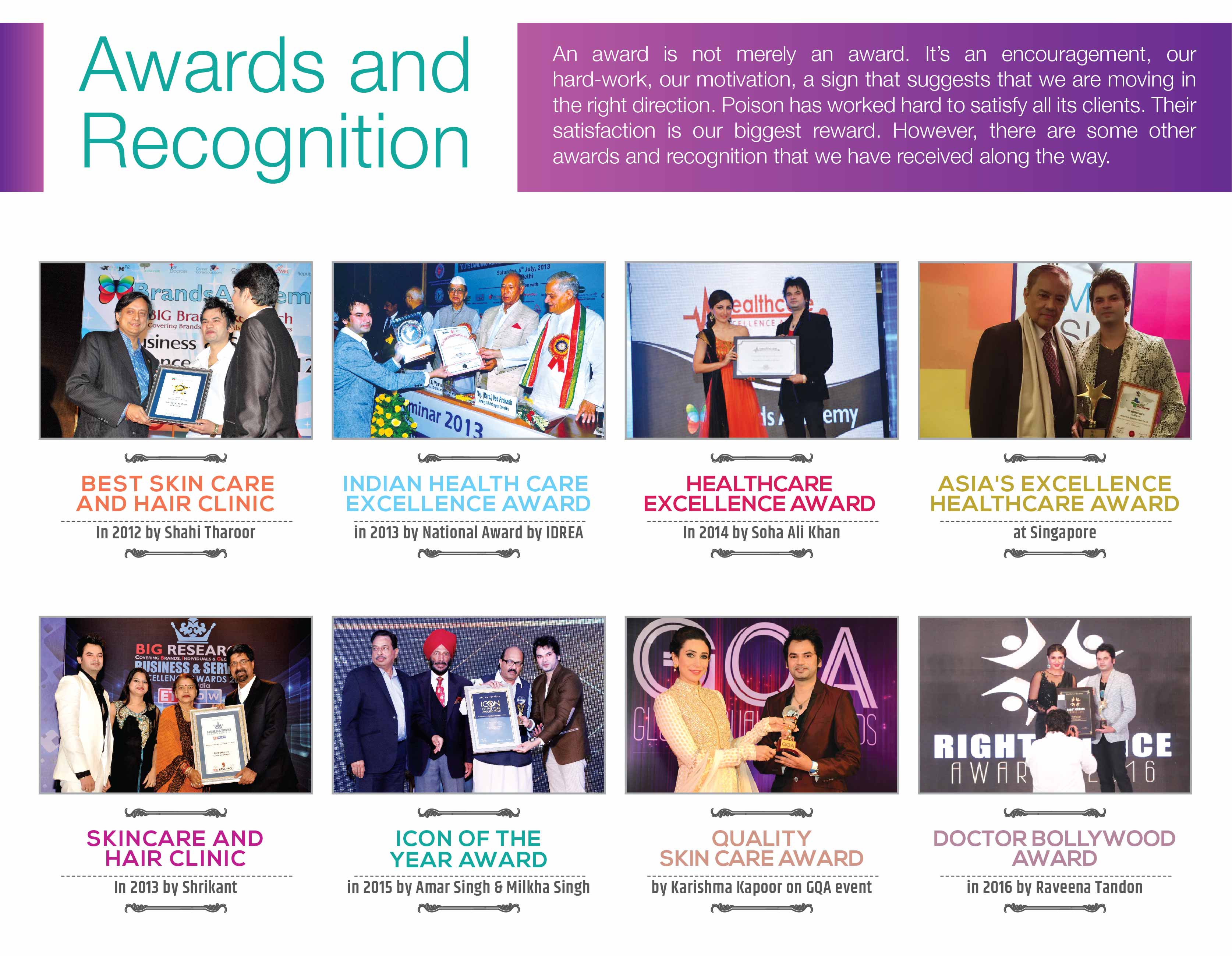 Awards & Recognition — Vol. 2
